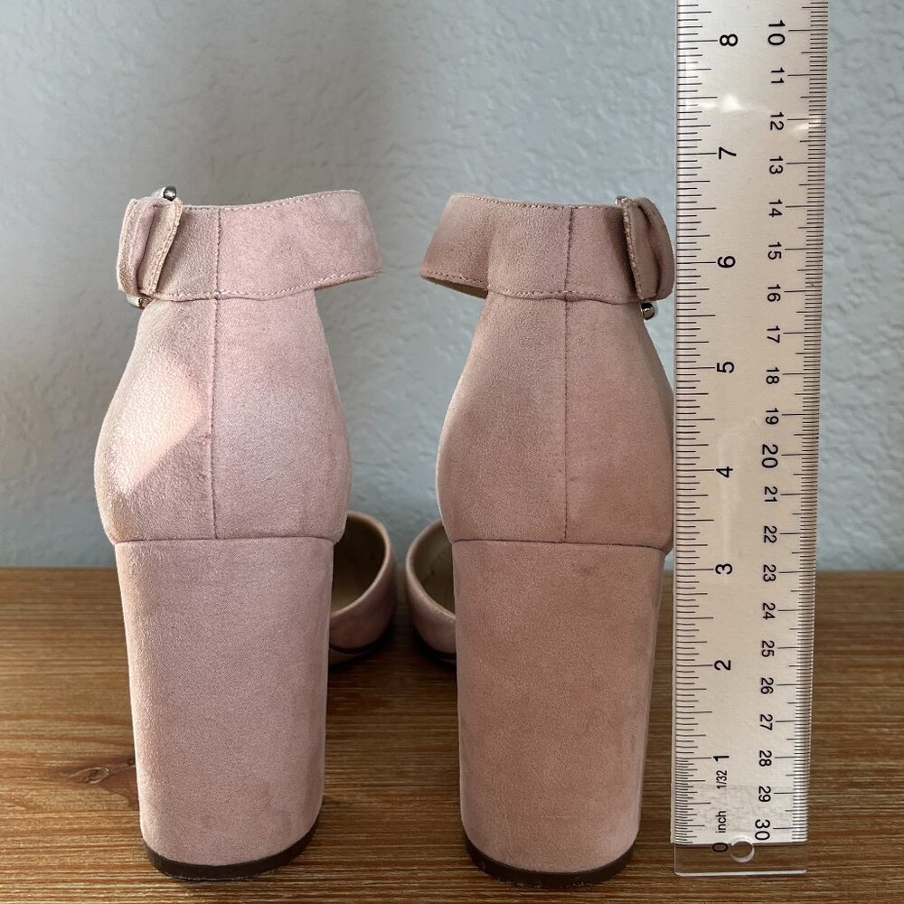 Unisa Women's Ankle Strap Platform Heels Blush Pink Size 8.5 M - Picture 8 of 9